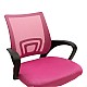 Καρέκλα Γραφείου Berto Ii Pakoworld Με Ανάκλιση Ύφασμα Mesh Σε Ροζ Απόχρωση 60X48X85-95Εκ