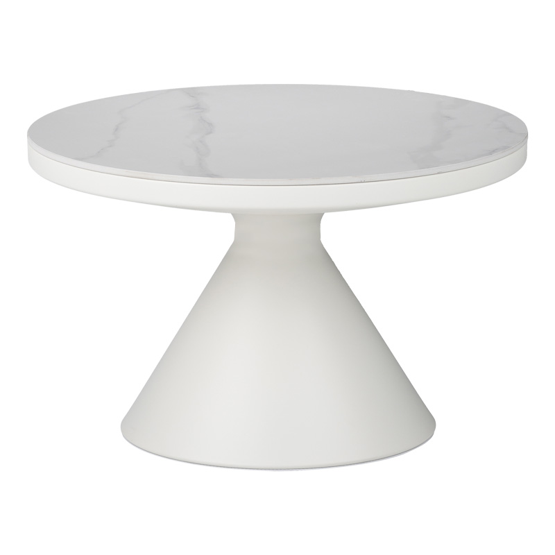 Βοηθητικά Τραπέζια Coozlin Inart Sintered Stone Σε Απόχρωση Λευκό Μαρμάρου Με Λευκό Μέταλλο Βοηθητικά Τραπέζια Coozlin Inart Sintered Stone Σε Απόχρωση Λευκό Μαρμάρου Με Λευκό Μέταλλο