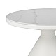 Βοηθητικά Τραπέζια Coozlin Inart Sintered Stone Σε Απόχρωση Λευκό Μαρμάρου Με Λευκό Μέταλλο Βοηθητικά Τραπέζια Coozlin Inart Sintered Stone Σε Απόχρωση Λευκό Μαρμάρου Με Λευκό Μέταλλο