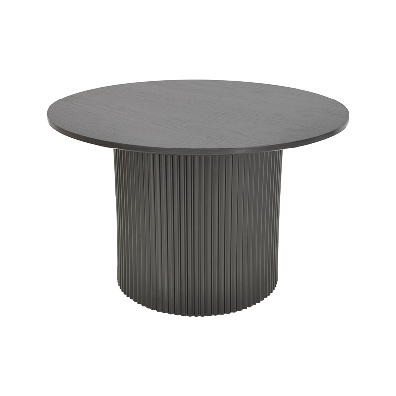 Tραπέζια Σαλονιού Dovel Pakoworld Mdf Σετ 2Τεμ. Μαύρο