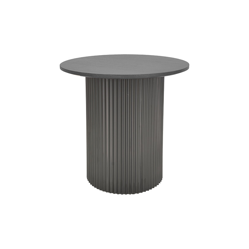 Tραπέζια Σαλονιού Dovel Pakoworld Mdf Σετ 2Τεμ. Μαύρο