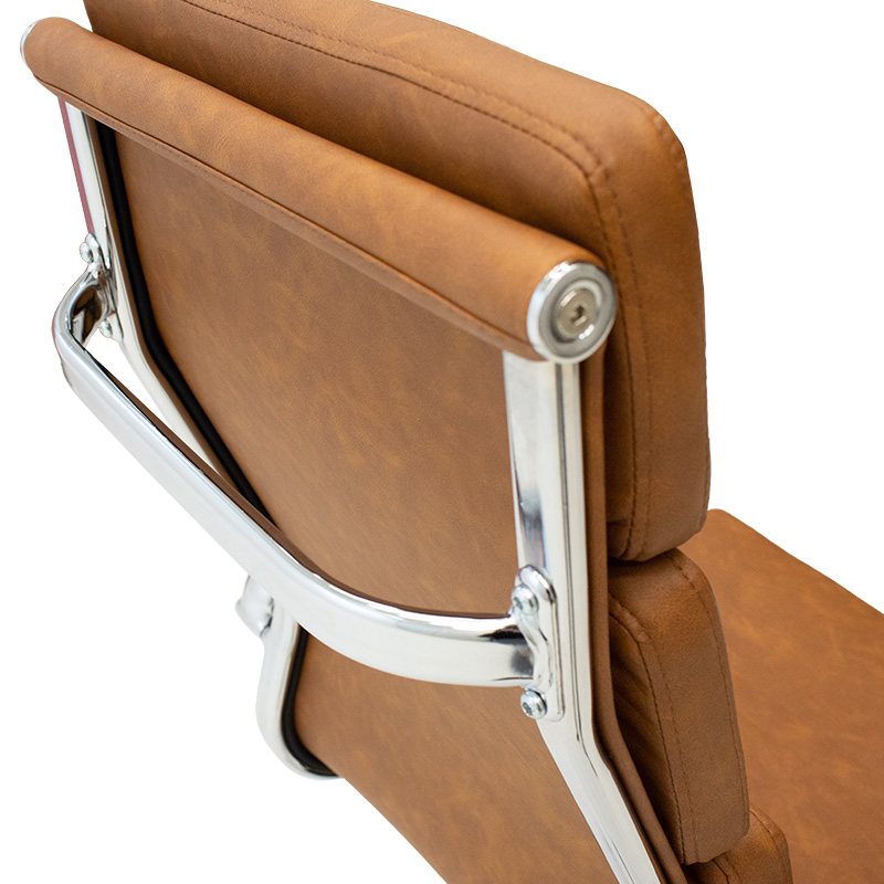 Καρέκλα Γραφείου Διευθυντή Tokyo Pakoworld Pu Ταμπά Antique