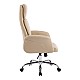 Καρέκλα Γραφείου Διευθυντή Derjio Pakoworld Μπεζ Pu 68X66X115Εκ