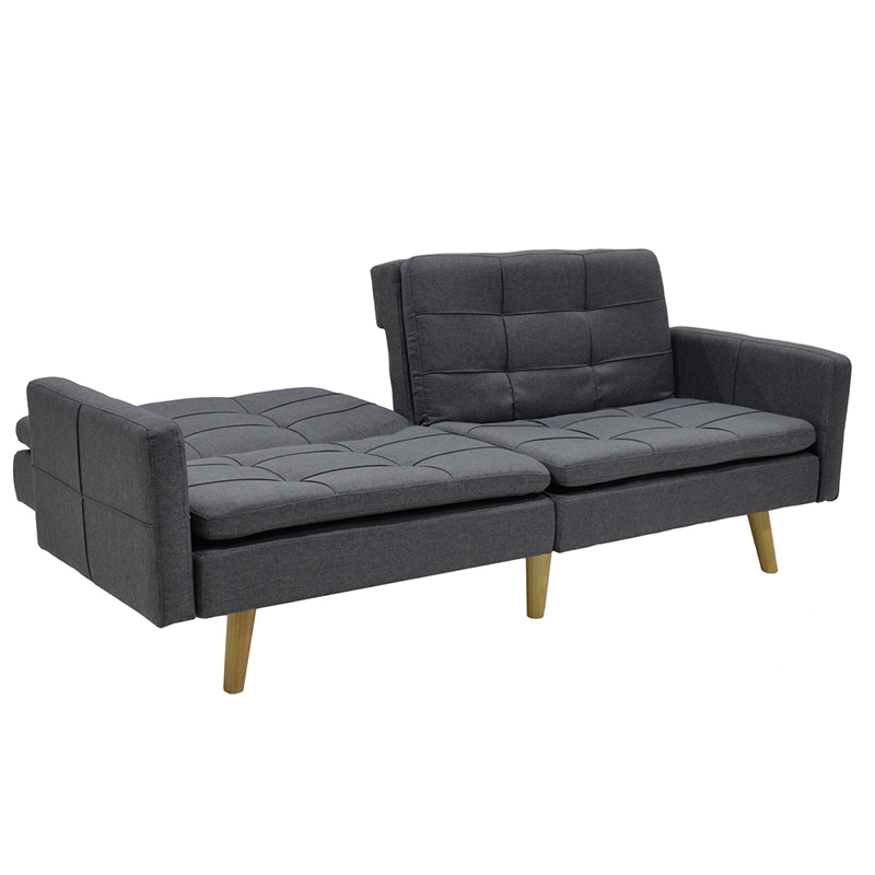Καναπές-Κρεβάτι Flexible Pakoworld Σε Ανθρακί Ύφασμα 198X87X76Εκ Καναπές-Κρεβάτι Flexible Pakoworld Σε Ανθρακί Ύφασμα 198X87X76Εκ