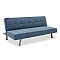 Καναπές-Κρεβάτι Travis Pakoworld 3Θέσιος Με Ύφασμα Ανοικτό Μπλε 175X83X74Εκ