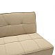 Καναπές-Κρεβάτι Travis Pakoworld 3Θέσιος Με Ύφασμα Μπεζ 175X83X74Εκ
