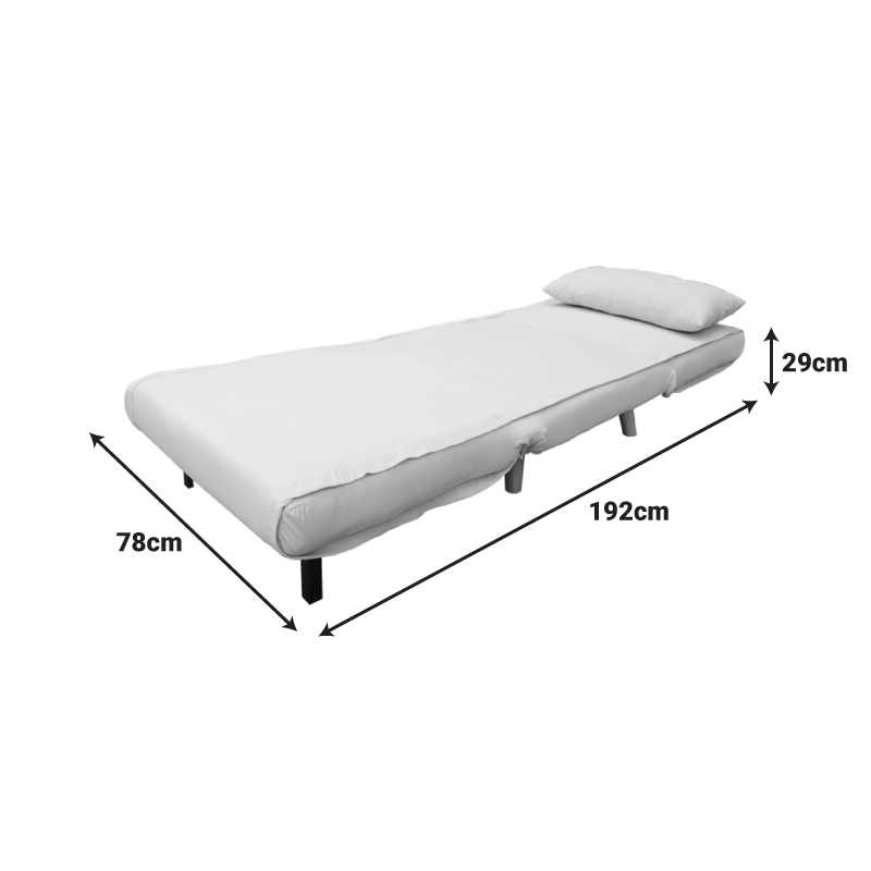 Πολυθρόνα-Κρεβάτι Josuane Pakoworld Μπεζ Βελούδο Και Ξύλινο Πόδι Σε Φυσική Απόχρωση 78X80X81Εκ