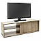 Έπιπλο Τηλεόρασης Eco Tv Pakoworld Χρώμα Sonoma 120X40X38 Εκ