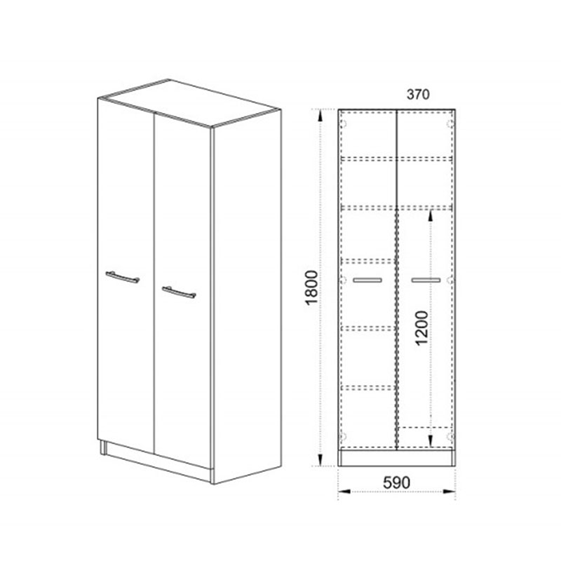 Παπουτσοθήκη-Ντουλάπι Amarilda Pakoworld 8 Ζεύγων Sonoma 59X37X180Εκ Παπουτσοθήκη-Ντουλάπι Amarilda Pakoworld 8 Ζεύγων Sonoma 59X37X180Εκ