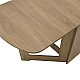 Τραπέζι Nadine Pakoworld Πολυμορφικό-Επεκτεινόμενο Χρώμα Sonoma 160X80X76.5Εκ