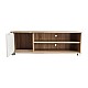 Έπιπλο Τηλεόρασης Ellon Pakoworld Μελαμίνης Sonoma-Λευκό 120X40X41Εκ. Έπιπλο Τηλεόρασης Ellon Pakoworld Μελαμίνης Sonoma-Λευκό 120X40X41Εκ.