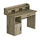 Γραφείο Εργασίας Workie Pakoworld Sonoma Mdf 120X60X95.5Εκ Γραφείο Εργασίας Workie Pakoworld Sonoma Mdf 120X60X95.5Εκ