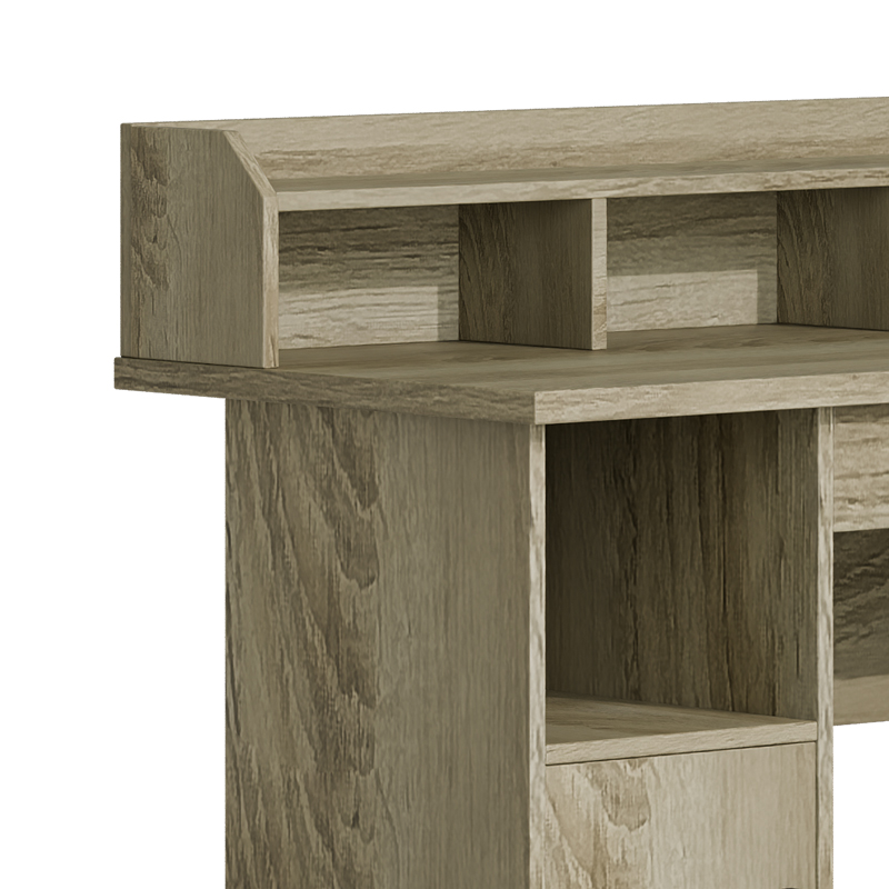 Γραφείο Εργασίας Workie Pakoworld Sonoma Mdf 120X60X95.5Εκ Γραφείο Εργασίας Workie Pakoworld Sonoma Mdf 120X60X95.5Εκ