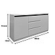 Μπουφές Chiemo Pakoworld Λευκό 160X40X93.6Εκ Μπουφές Chiemo Pakoworld Λευκό 160X40X93.6Εκ