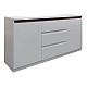 Μπουφές Chiemo Pakoworld Λευκό 160X40X93.6Εκ Μπουφές Chiemo Pakoworld Λευκό 160X40X93.6Εκ