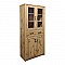 Βιτρίνα-Ντουλάπα Nisso Pakoworld Σε Oak Απόχρωση 80X40X183.5Εκ