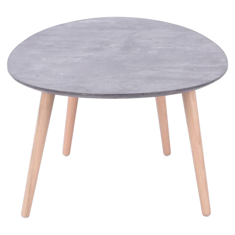 Τραπέζι Σαλονιού Hamilton Pakoworld Χρώμα Γκρι Cement-Φυσικό 98X60X38Εκ Τραπέζι Σαλονιού Hamilton Pakoworld Χρώμα Γκρι Cement-Φυσικό 98X60X38Εκ