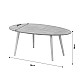 Τραπέζι Σαλονιού Hamilton Pakoworld Χρώμα Γκρι Cement-Φυσικό 98X60X38Εκ Τραπέζι Σαλονιού Hamilton Pakoworld Χρώμα Γκρι Cement-Φυσικό 98X60X38Εκ