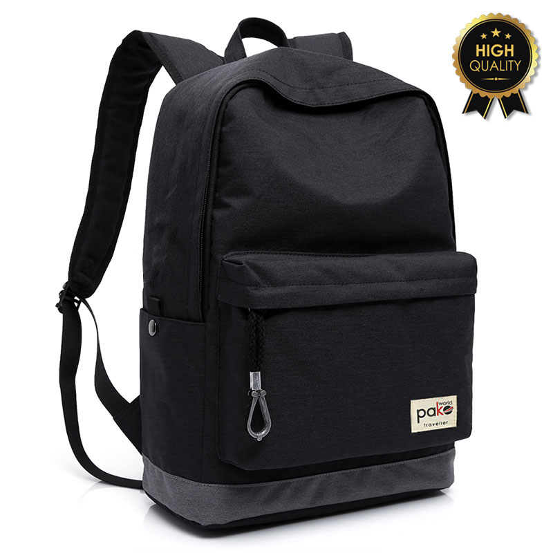 Σακίδιο Πλάτης Trv-011 Pakoworld Μαύρο Με Usb Για Laptop 14''