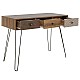 Κονσόλα Boho Pakoworld Καρυδί Με Μεταλλικά Πόδια 100X50,5X74,5Εκ Κονσόλα Boho Pakoworld Καρυδί Με Μεταλλικά Πόδια 100X50,5X74,5Εκ