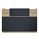 Γραφείο Reception Lotus Pakoworld Σε Χρώμα Φυσικό - Ανθρακί 200X70X110Εκ
