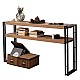Κονσόλα Pwf-0241 Pakoworld Χρώμα Πεύκου-Μαύρο 140X35X80Εκ Κονσόλα Pwf-0241 Pakoworld Χρώμα Πεύκου-Μαύρο 140X35X80Εκ