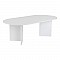 Τραπέζι Σαλονιού Tabletod Pakoworld Σε Λευκή Απόχρωση 119X60X40Εκ