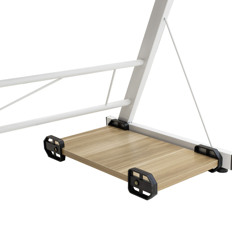Γραφείο Γωνιακό Αναστρέψιμο Levi Pakoworld-Mdf Χρώμα Oak-Λευκό 158X120X73Εκ Γραφείο Γωνιακό Αναστρέψιμο Levi Pakoworld-Mdf Χρώμα Oak-Λευκό 158X120X73Εκ