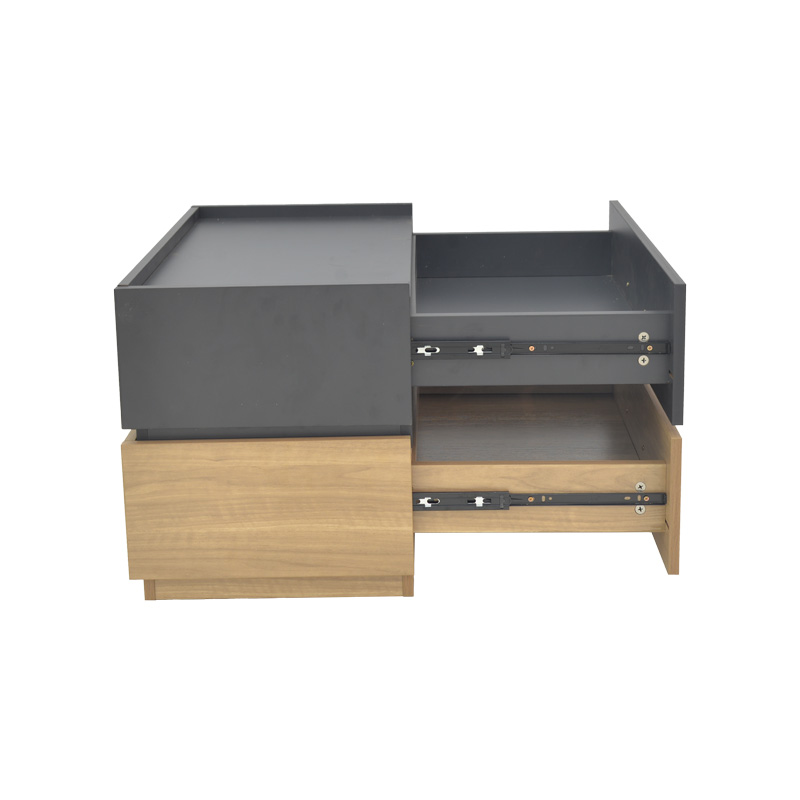Κομοδίνο Sonlen Pakoworld Mdf Σε Sonoma-Ανθρακί Απόχρωση 60X40X44.5Εκ Κομοδίνο Sonlen Pakoworld Mdf Σε Sonoma-Ανθρακί Απόχρωση 60X40X44.5Εκ