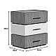 Κομοδίνο Sonlen Pakoworld Mdf Σε Καρυδί-Μπεζ Απόχρωση 60X40X66Εκ Κομοδίνο Sonlen Pakoworld Mdf Σε Καρυδί-Μπεζ Απόχρωση 60X40X66Εκ