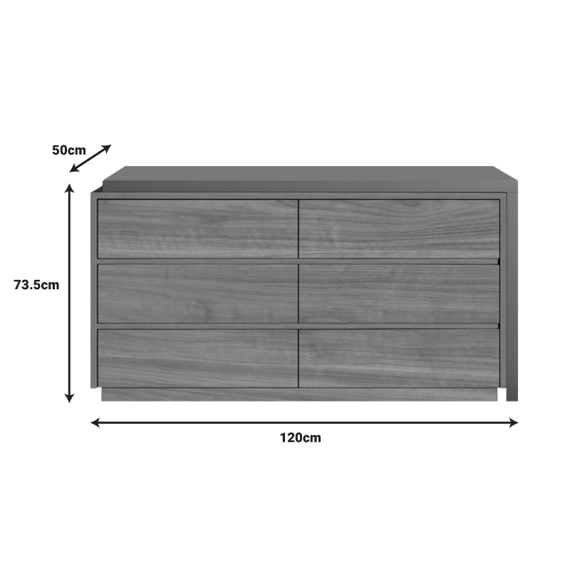 Γραφείο Πολυμορφικό Με Ενσωματωμένη Συρταριέρα Reaze Pakoworld Mdf Σε Ανοιχτό Καρυδί-Ανθρακί Απόχρωση 120X50X73.5Εκ