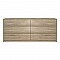 Συρταριέρα Kuanger Pakoworld Mdf Σε Φυσική Απόχρωση 120X40X70Εκ
