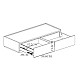 Συρταριέρα Sonlen Pakoworld Mdf Σε Oak Απόχρωση 120X40X72Εκ