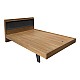 Κρεβάτι Frankly Pakoworld Mdf-Pu Σε Καρυδί-Μαύρο Απόχρωση 150X200Εκ Κρεβάτι Frankly Pakoworld Mdf-Pu Σε Καρυδί-Μαύρο Απόχρωση 150X200Εκ