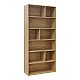 Βιβλιοθήκη Evergin Pakoworld Mdf Σε Oak Απόχρωση 80X30X180Εκ Βιβλιοθήκη Evergin Pakoworld Mdf Σε Oak Απόχρωση 80X30X180Εκ