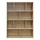 Βιβλιοθήκη Evergin Pakoworld Mdf Σε Oak Απόχρωση 100X30X135Εκ Βιβλιοθήκη Evergin Pakoworld Mdf Σε Oak Απόχρωση 100X30X135Εκ