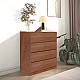 Συρταριέρα Kuanger Pakoworld Mdf Σε Καρυδί Απόχρωση 80X40X80Εκ Συρταριέρα Kuanger Pakoworld Mdf Σε Καρυδί Απόχρωση 80X40X80Εκ