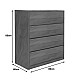 Συρταριέρα Kuanger Pakoworld Mdf Σε Καρυδί Απόχρωση 80X40X80Εκ Συρταριέρα Kuanger Pakoworld Mdf Σε Καρυδί Απόχρωση 80X40X80Εκ