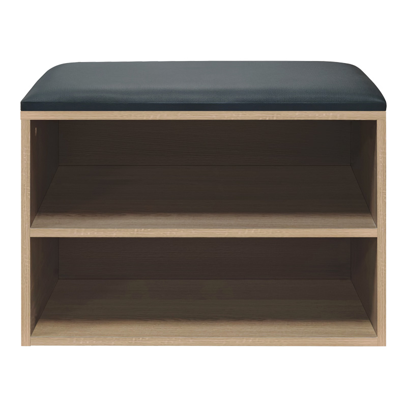 Παπουτσοθήκη-Σκαμπό Kiana Pakoworld 4 Ζεύγων Με Μαξιλάρι Σε Φυσική Απόχρωση 60X32X44Εκ