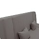 Kαναπές-Κρεβάτι Tiko Pakoworld 3Θέσιος Με Αποθηκευτικό Χώρο Ύφασμα Γκρι 200X85X90Εκ