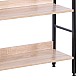 Βιβλιοθήκη Ramon Pakoworld Φυσικό-Μαύρο Μέταλλο 60X28X160Εκ Βιβλιοθήκη Ramon Pakoworld Φυσικό-Μαύρο Μέταλλο 60X28X160Εκ