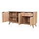 Μπουφές Hamea Pakoworld Mdf Σε Φυσική Απόχρωση 150X39,5X73Εκ