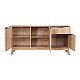 Μπουφές Hamea Pakoworld Mdf Σε Φυσική Απόχρωση 150X39,5X73Εκ