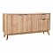 Μπουφές Hamea Pakoworld Mdf Σε Φυσική Απόχρωση 150X39,5X73Εκ