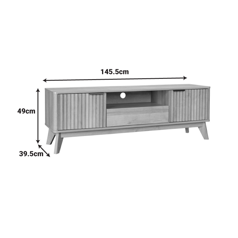 Έπιπλο Τηλεόρασης Hamea Pakoworld Mdf Σε Φυσική Απόχρωση 145X39,5X49Εκ Έπιπλο Τηλεόρασης Hamea Pakoworld Mdf Σε Φυσική Απόχρωση 145X39,5X49Εκ