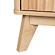 Τραπέζι Σαλονιού Hamea Pakoworld Mdf Σε Φυσική Απόχρωση 110X55,2X45Εκ