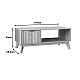 Τραπέζι Σαλονιού Hamea Pakoworld Mdf Σε Φυσική Απόχρωση 110X55,2X45Εκ