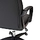 Καρέκλα Γραφείου Διευθυντή Roby Pakoworld Με Pu Χρώμα Μαύρο