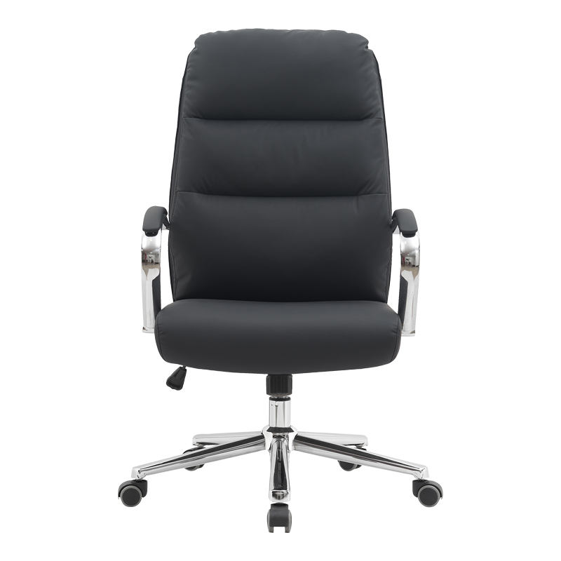 Καρέκλα Γραφείου Διευθυντή Normie Pakoworld Pu Μαύρο 58X65X103-111Εκ