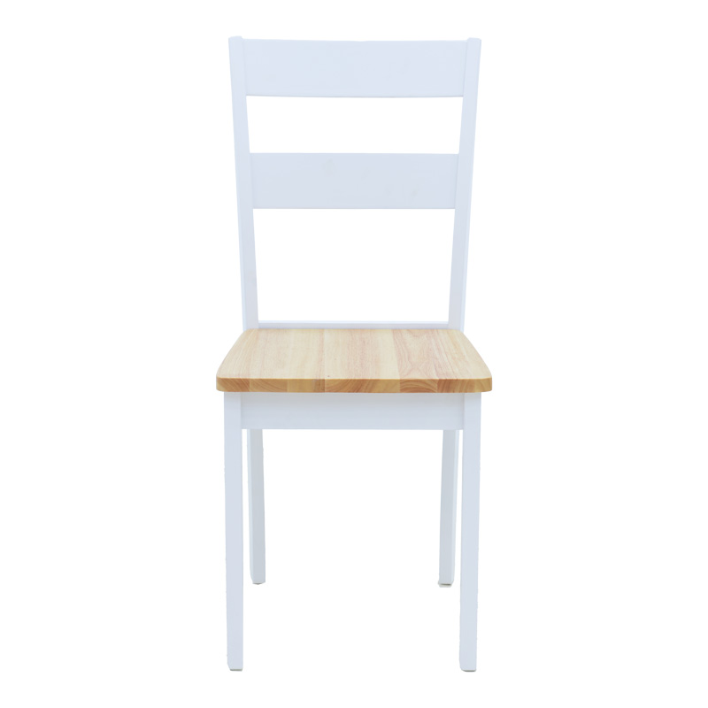 Καρέκλα York Pakoworld Σε Λευκή-Φυσική Απόχρωση 39.5X47.5X89Εκ Καρέκλα York Pakoworld Σε Λευκή-Φυσική Απόχρωση 39.5X47.5X89Εκ